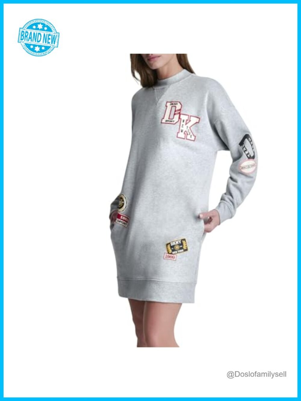 Long Sleeve Sneaker Dress